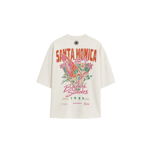 Butish Tee Santa Monica White