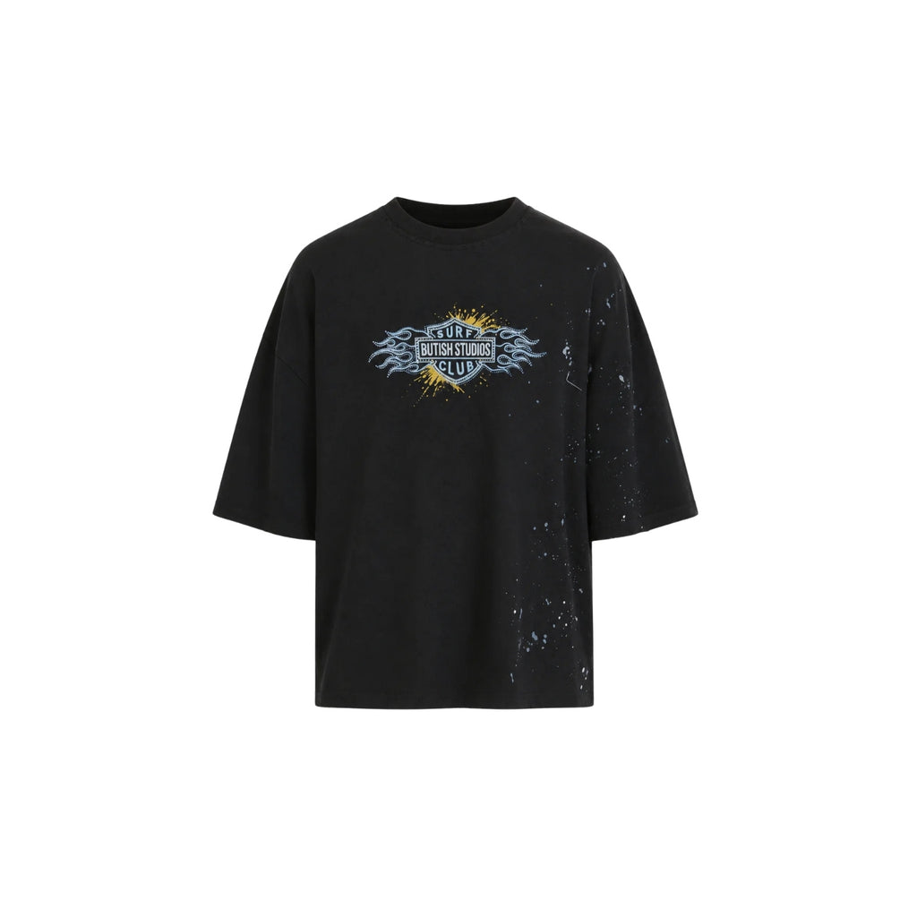 Butish Tee Speed Fire Black