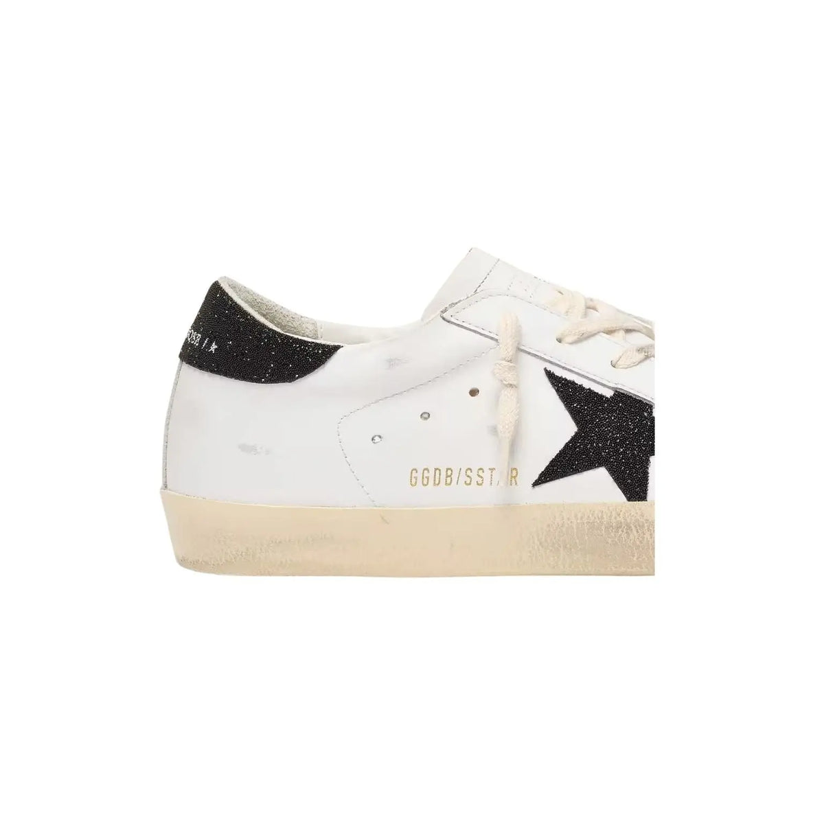 Golden Goose Superstar Swarovski White Black Ryva Store