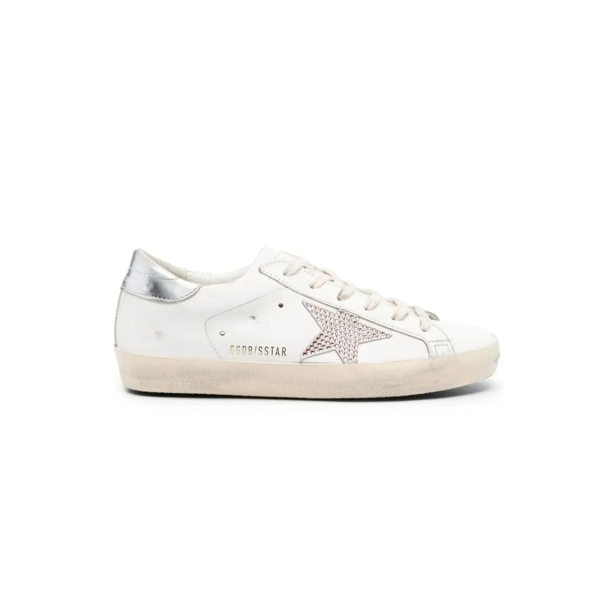 Golden Goose Superstar Swarovski White Silver Ryva Store