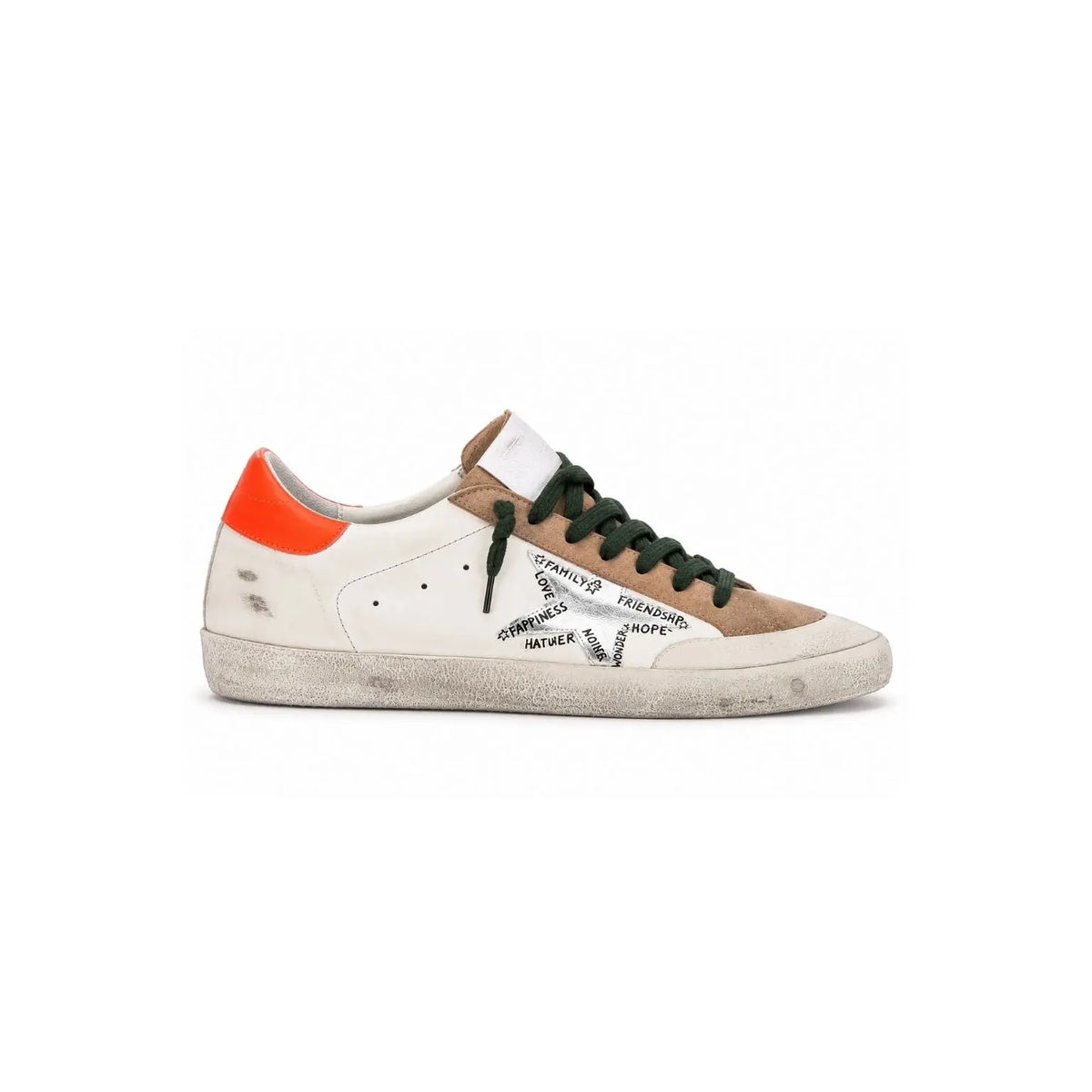 Golden Goose Superstar White Silver Star Ryva Store