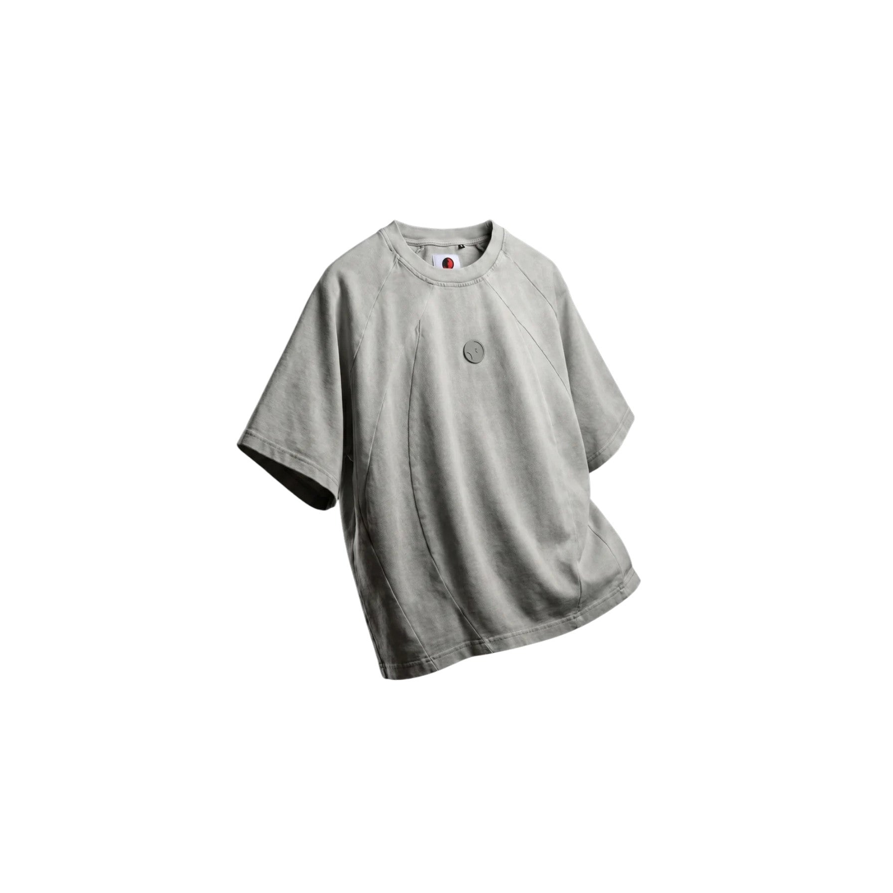 Gray t-shirt on a white background