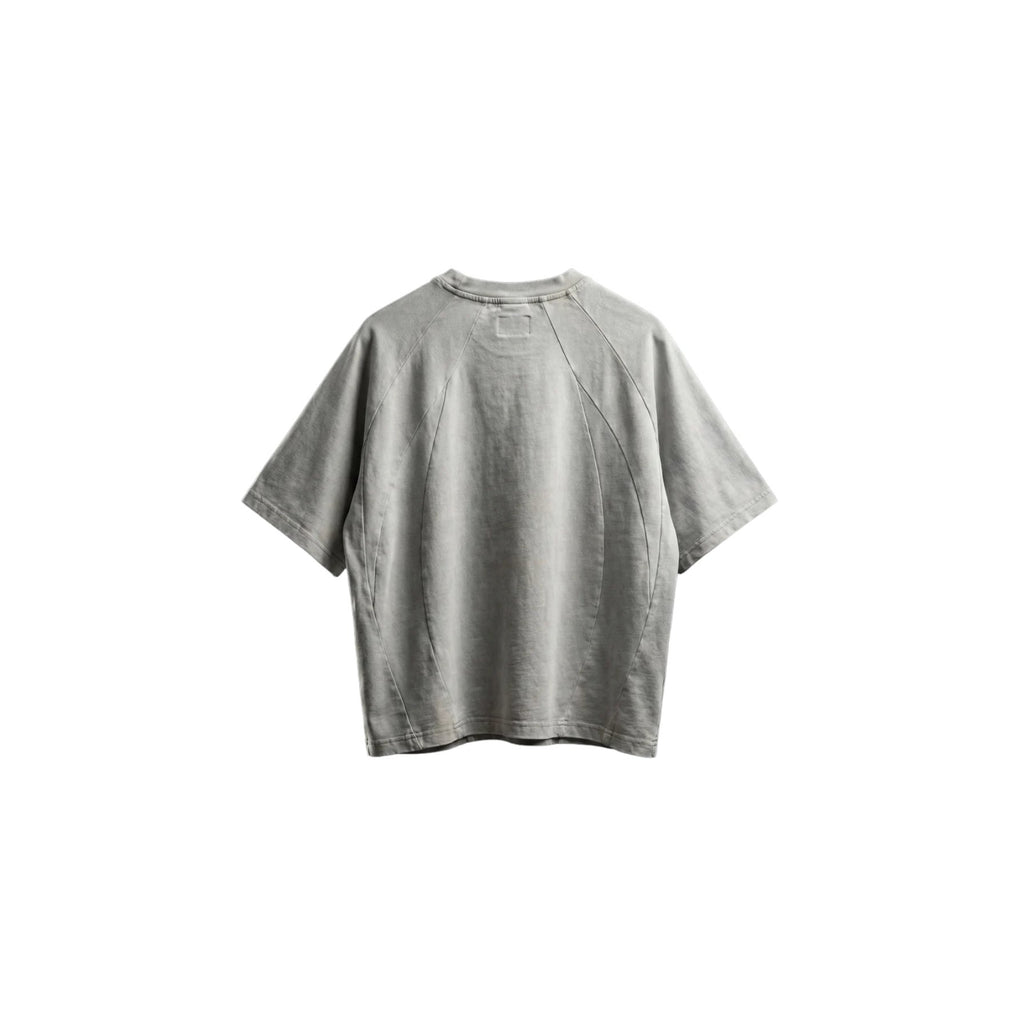 Gray t-shirt on a white background