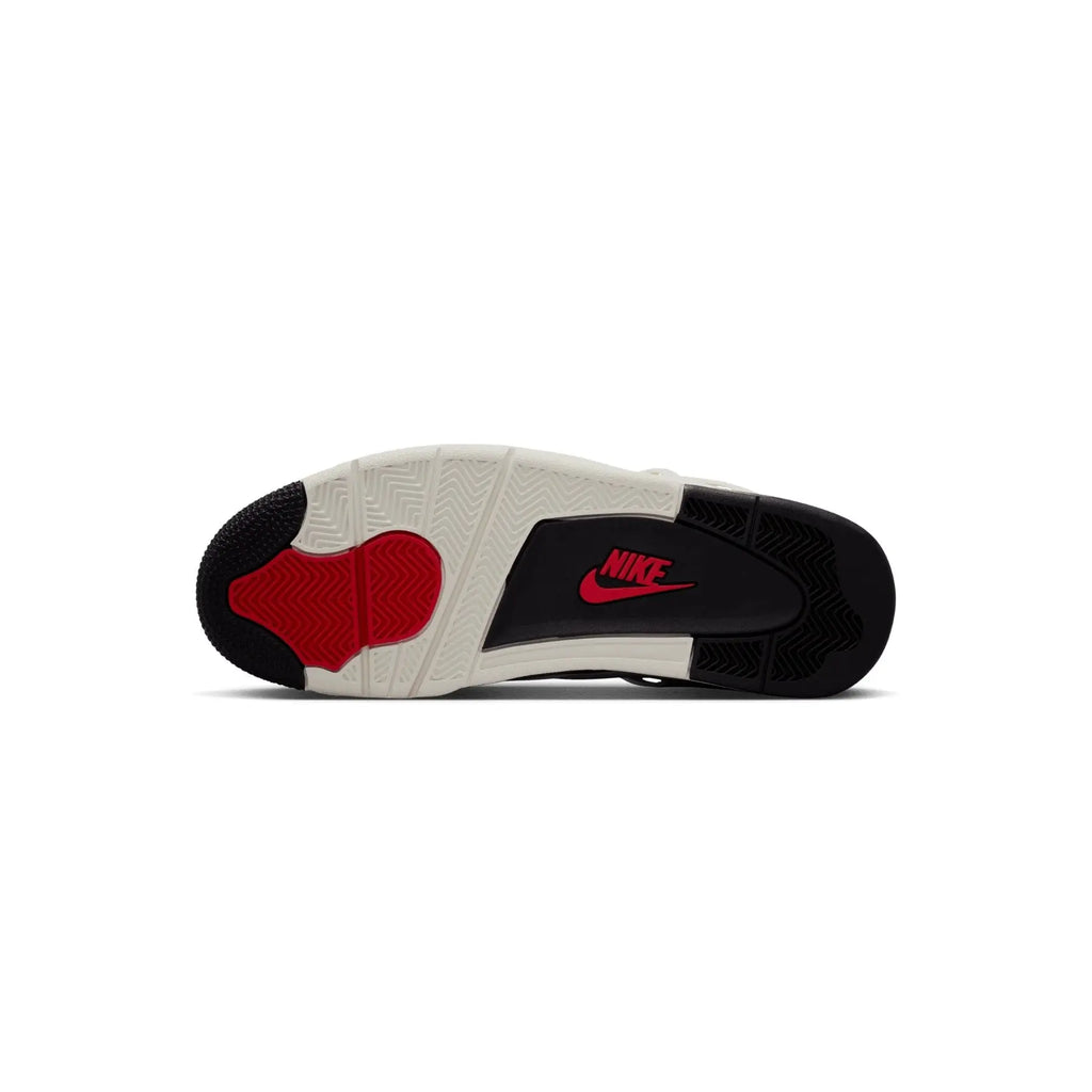Nike sneaker with red swoosh logo on a white background