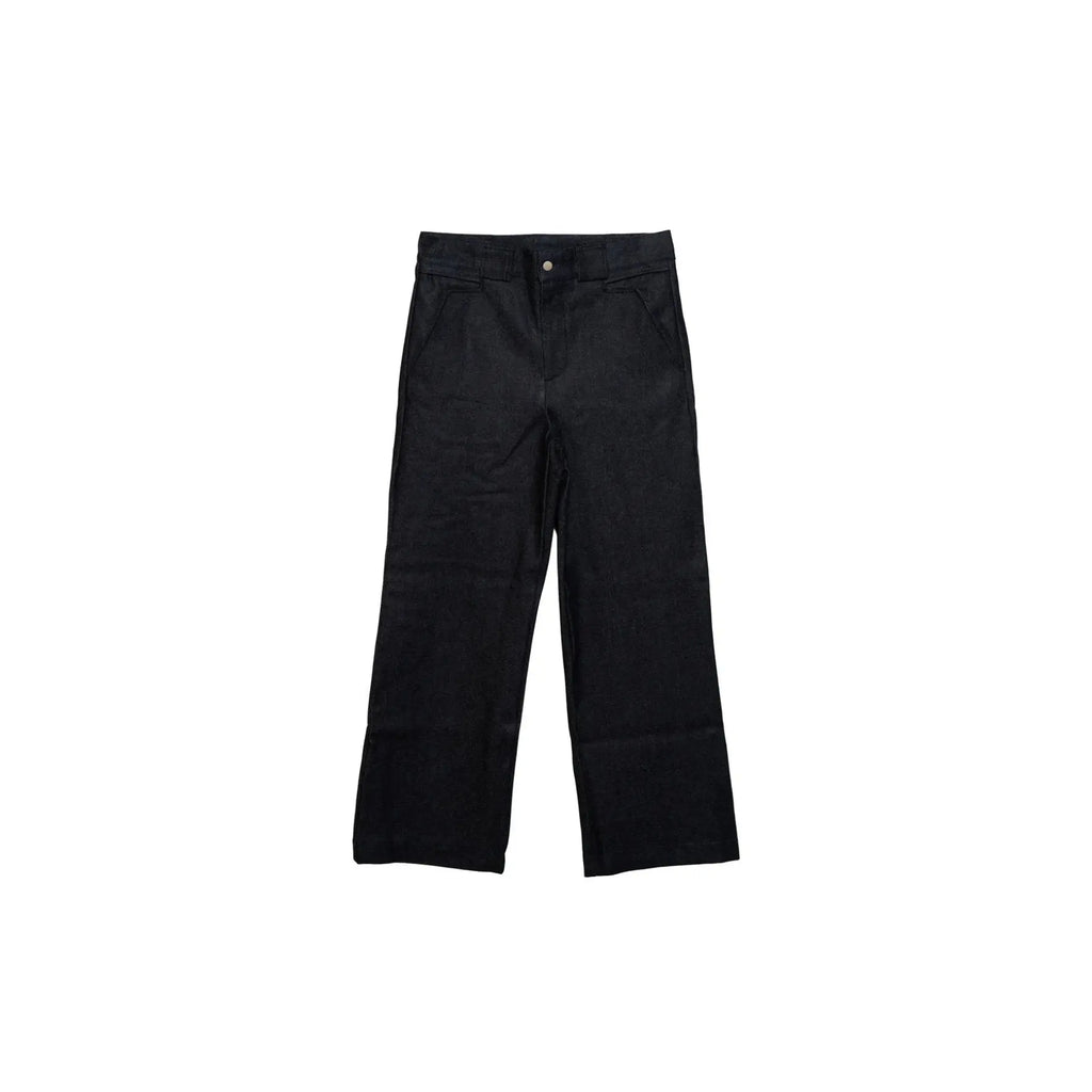 Black pants on a white background