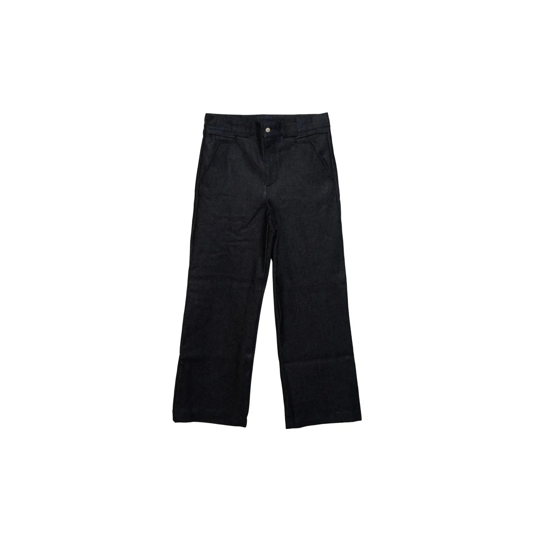 Black pants on a white background