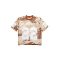 Camouflage-patterned t-shirt with number 22 on a white background