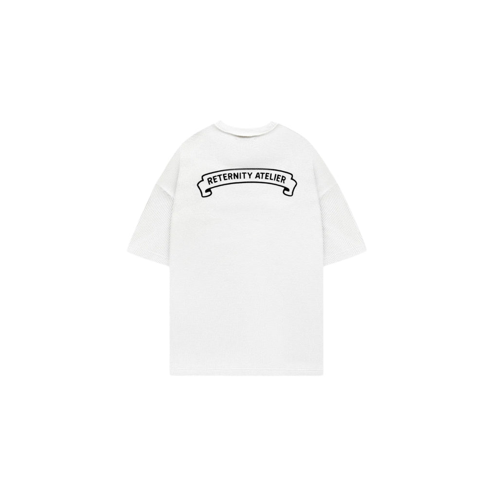 Tee waffle reternity white