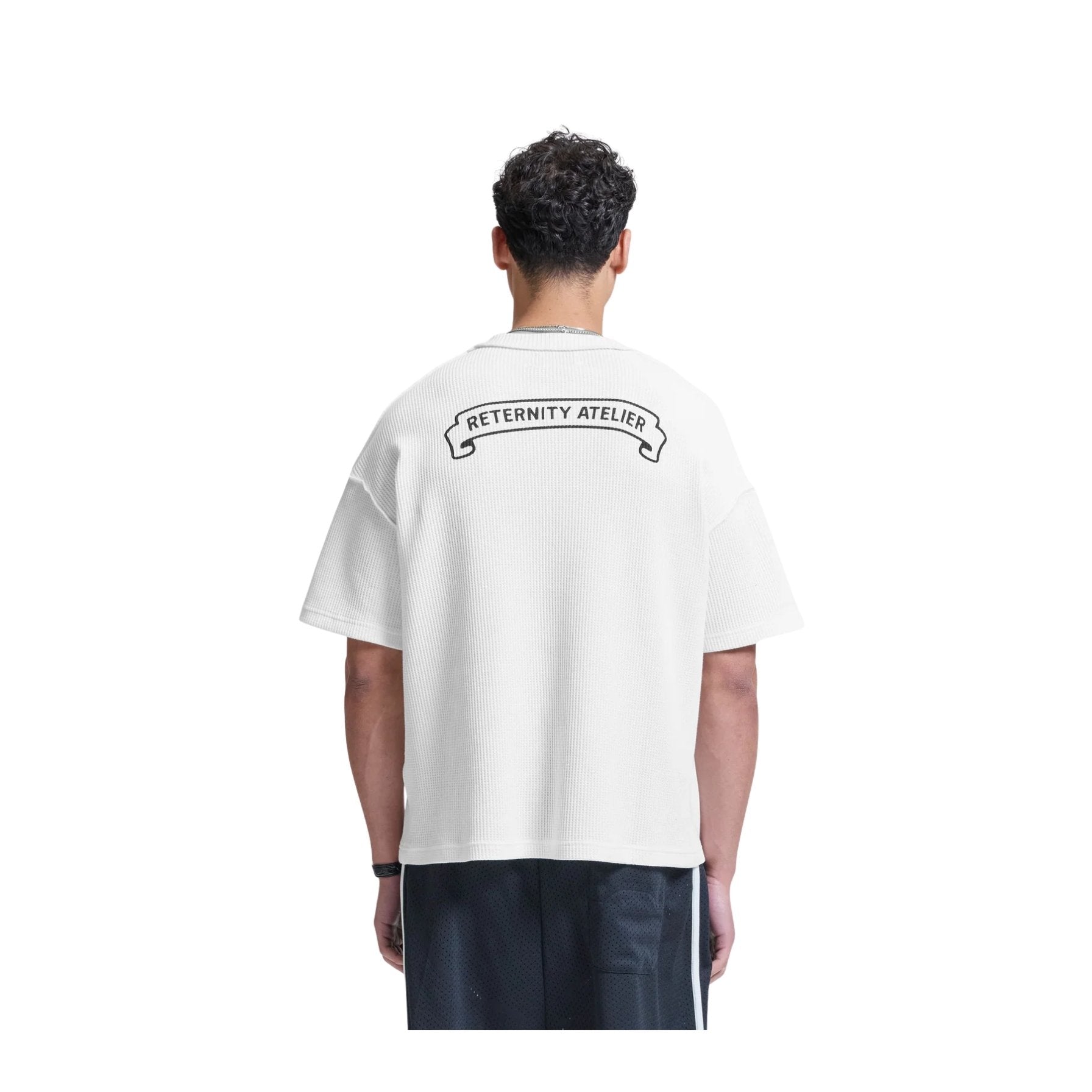 Tee waffle reternity white