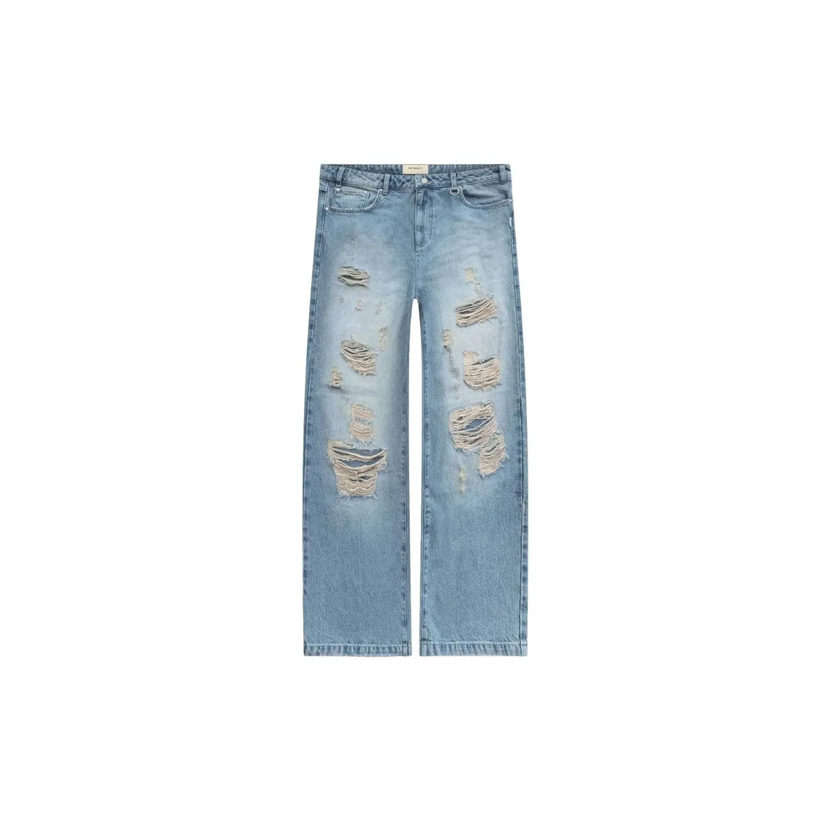 Reternity Distressed Baggy Denim Washed Blue Ryva Store