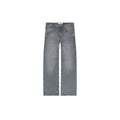 Gray jeans on a white background