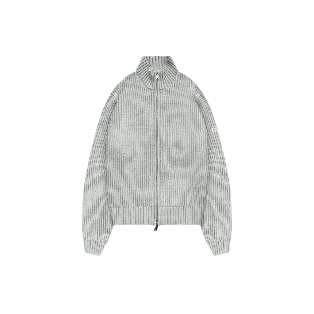 Reternity L’Atelier Line Knit Zipper Grey Ryva Store