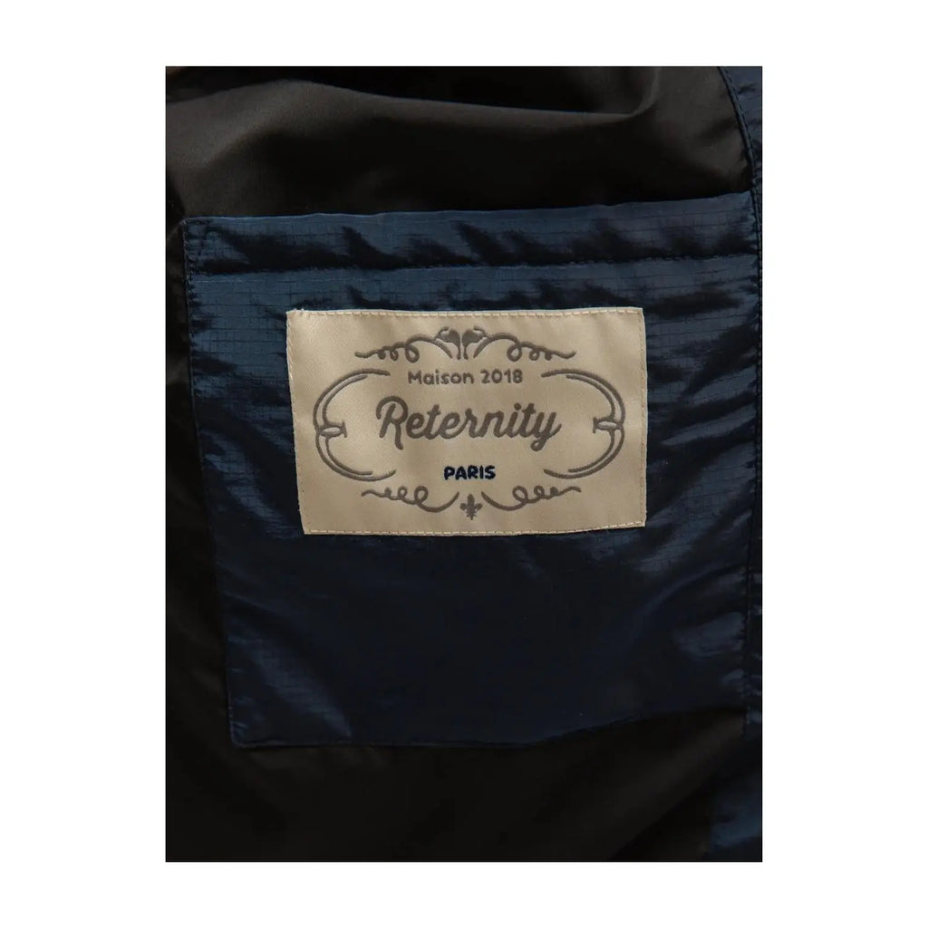 Reternity Maison Quilted Puffer Jacket Blue Ryva Store