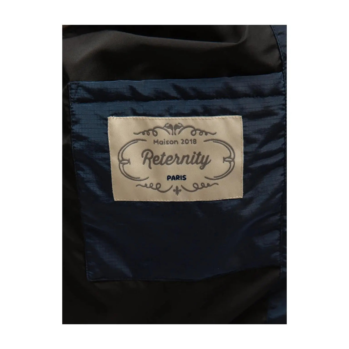 Reternity Maison Quilted Puffer Jacket Blue Ryva Store