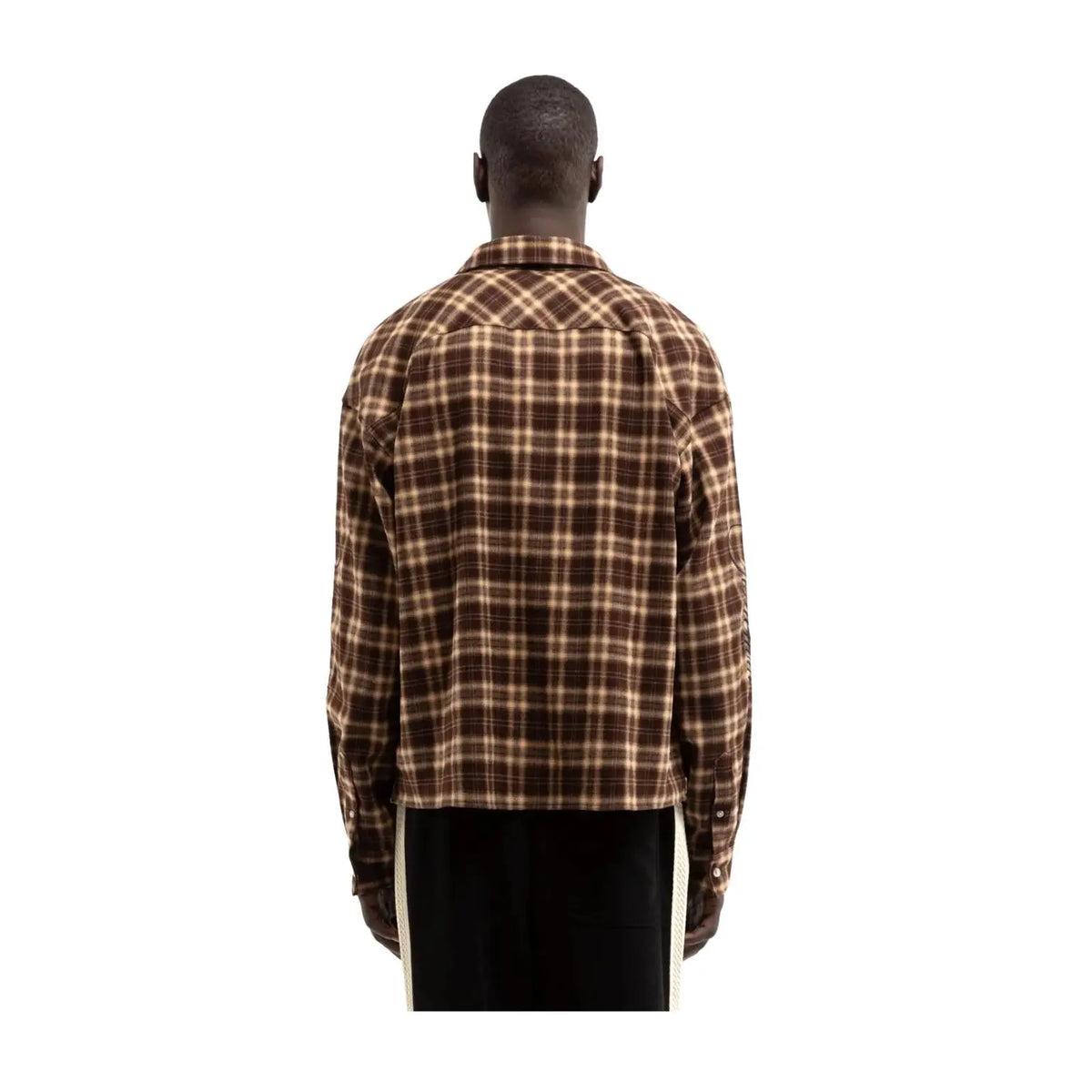 Reternity Somewhere Somehow Flannel Shirt Brown Ryva Store