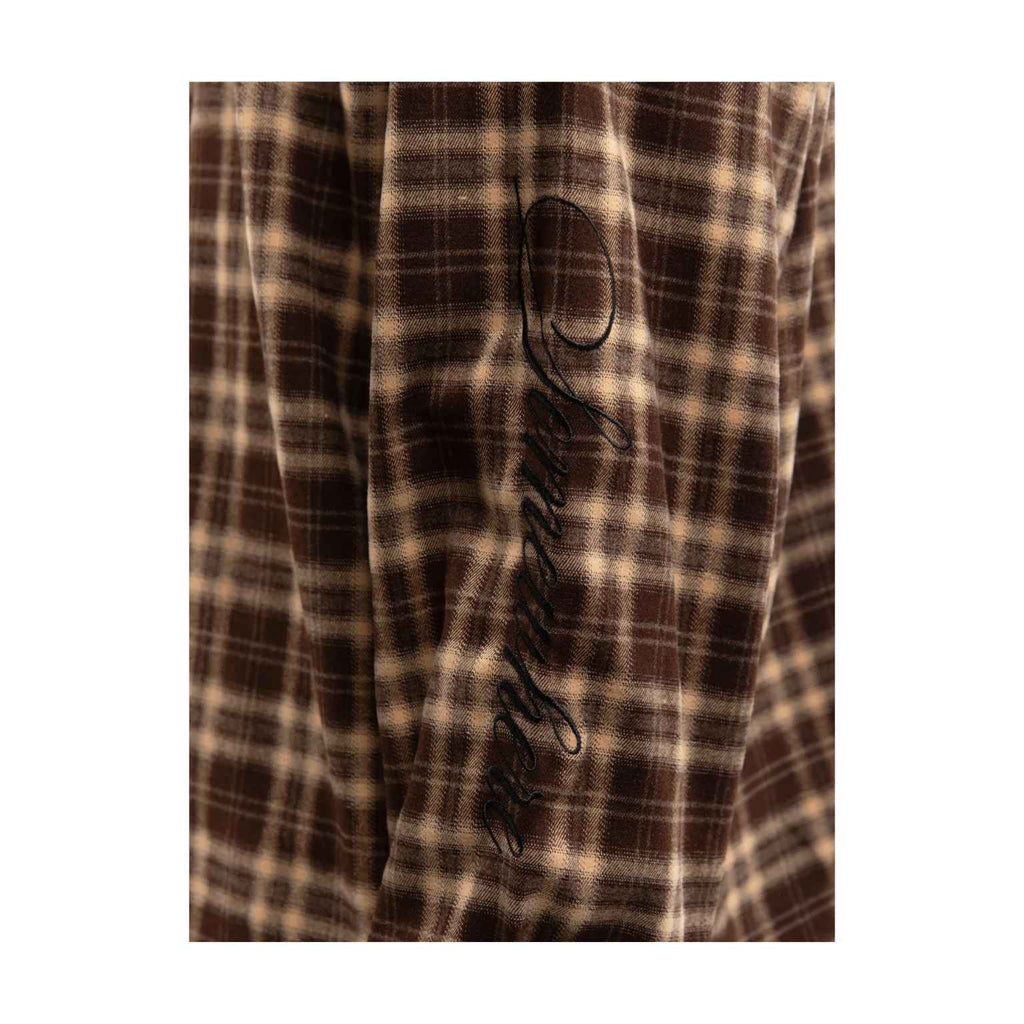 Reternity Somewhere Somehow Flannel Shirt Brown Ryva Store