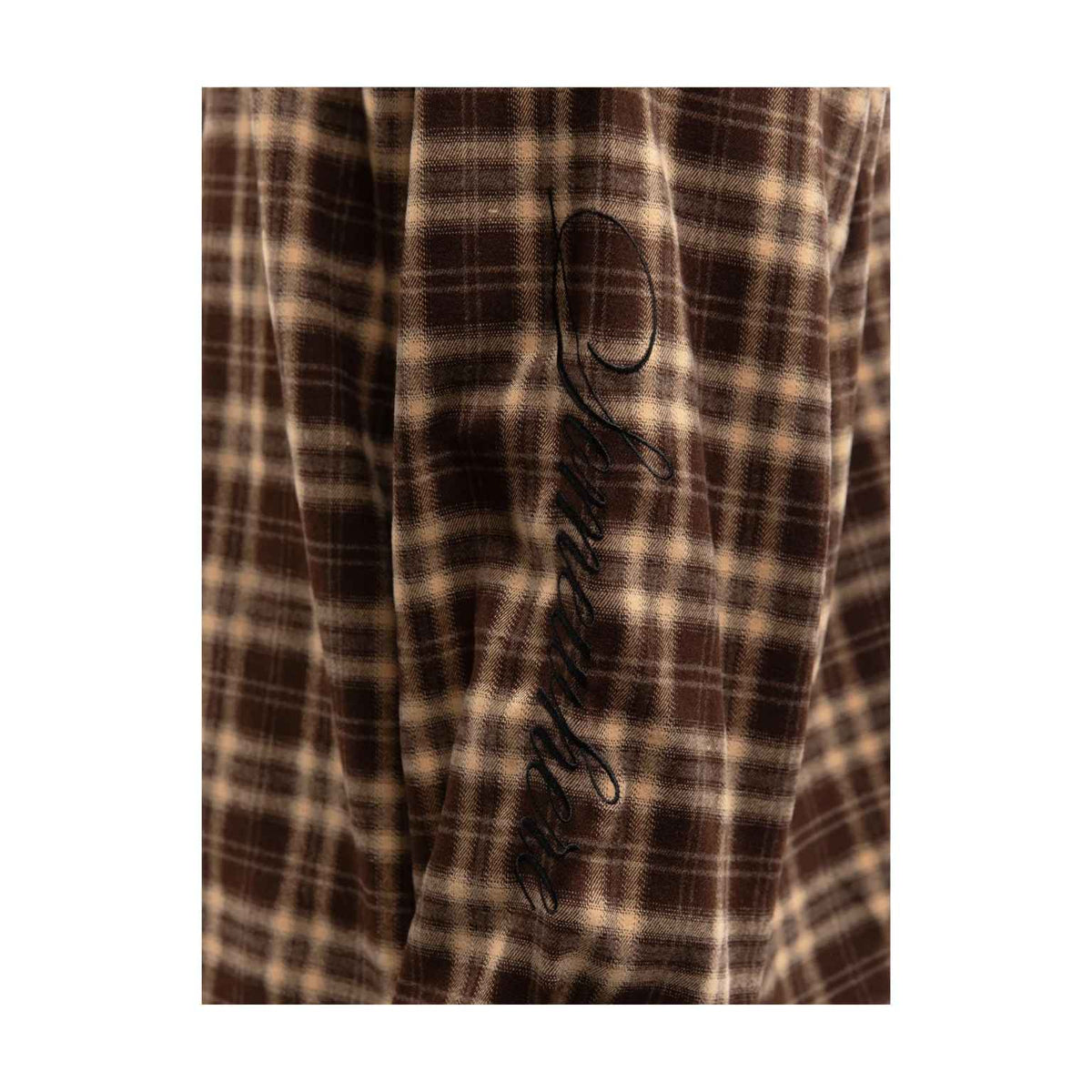 Reternity Somewhere Somehow Flannel Shirt Brown Ryva Store