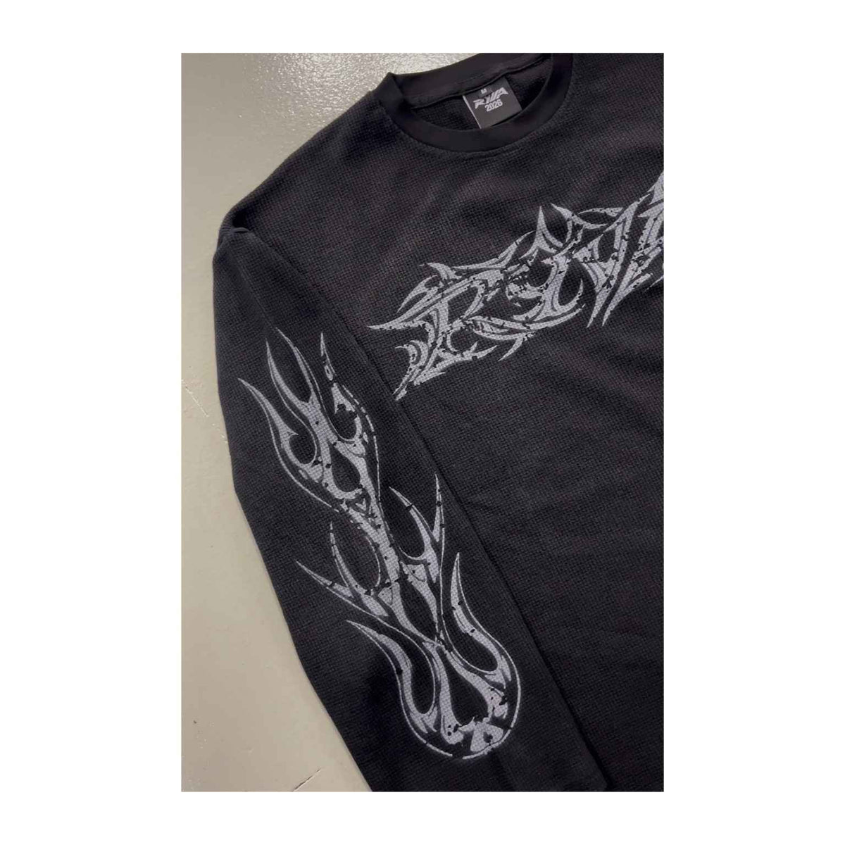 Ryva Studio Longsleeve Waffle Black