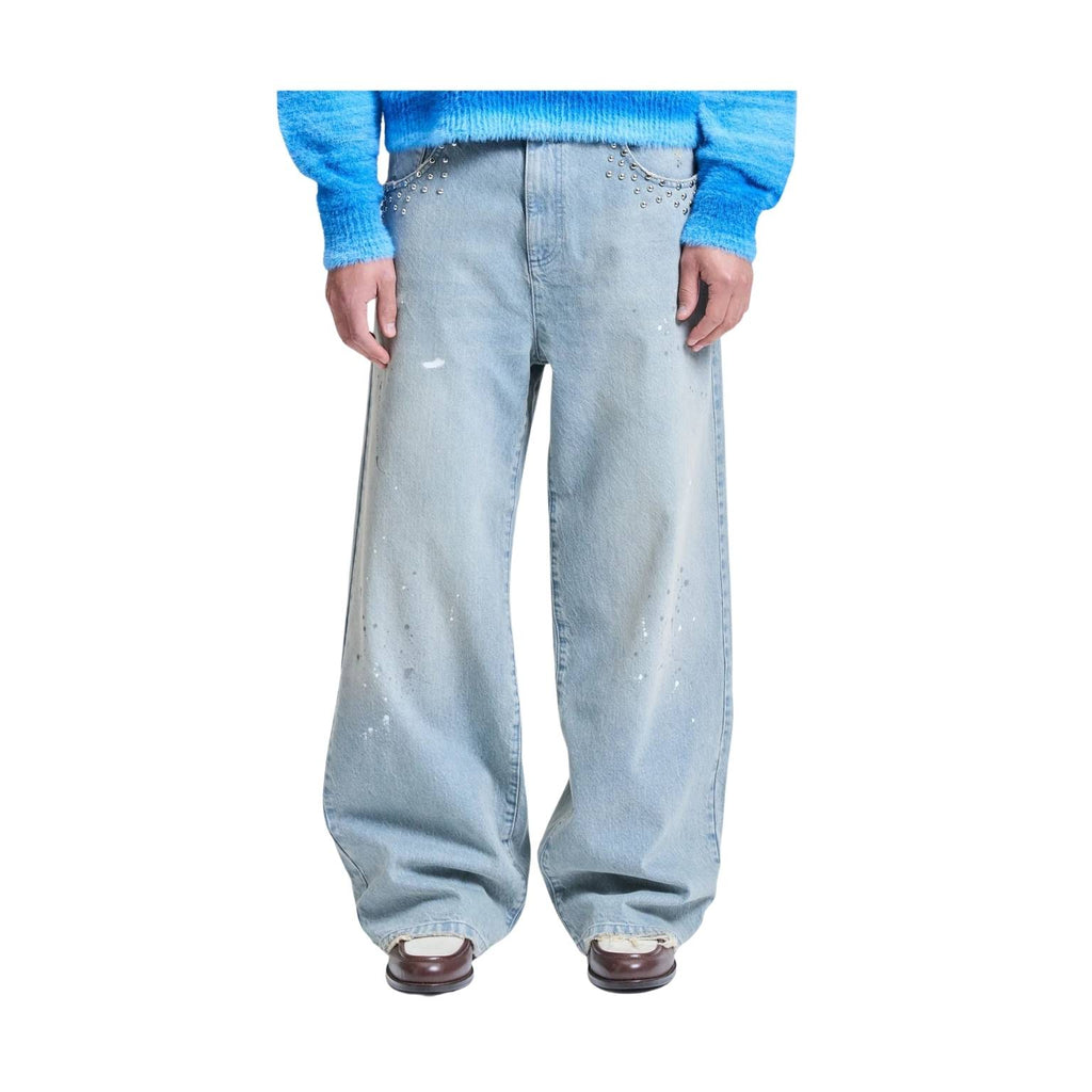 Reternity Destroyed Trou Denim Gewassen Zwart