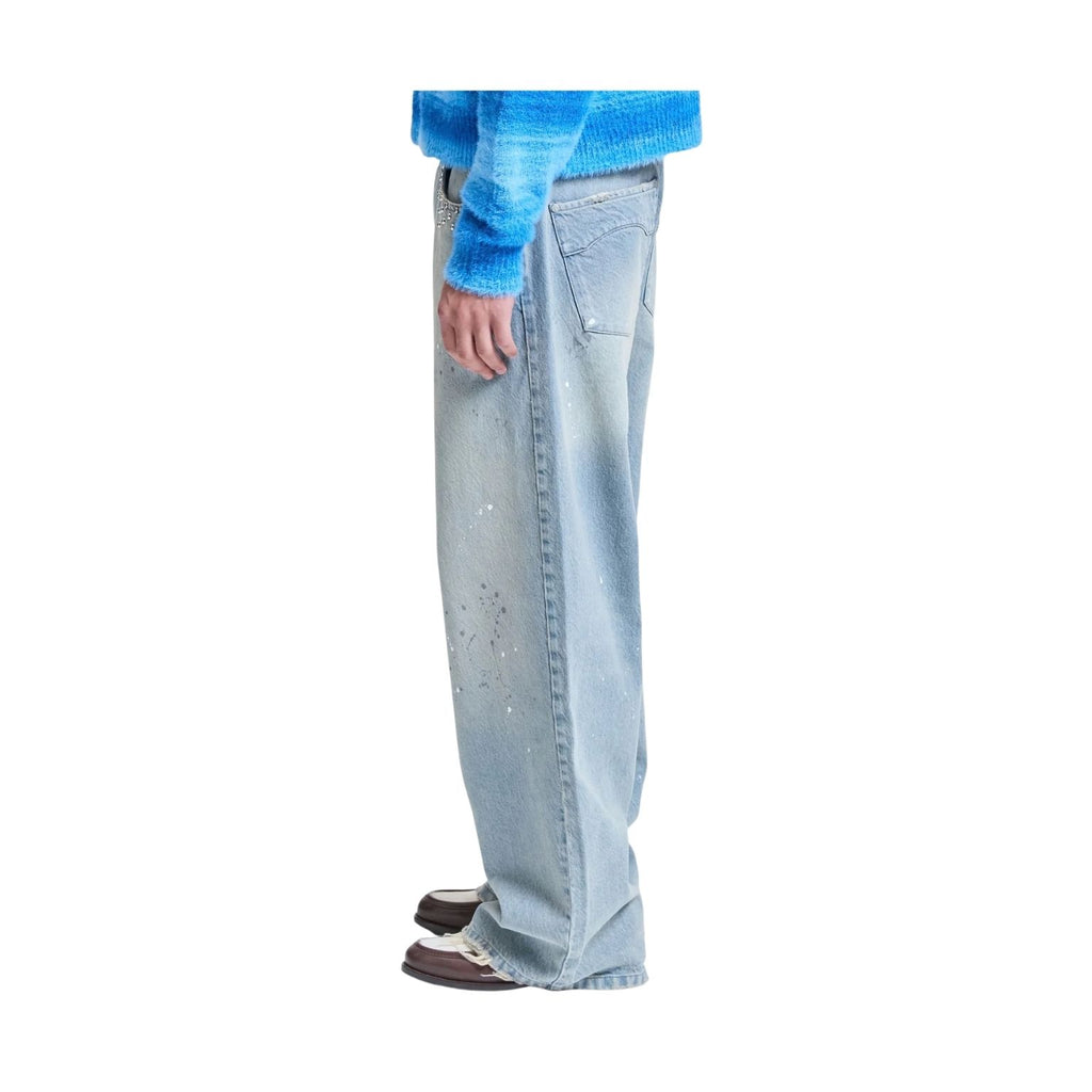 Reternity Destroyed Trou Denim Gewassen Zwart