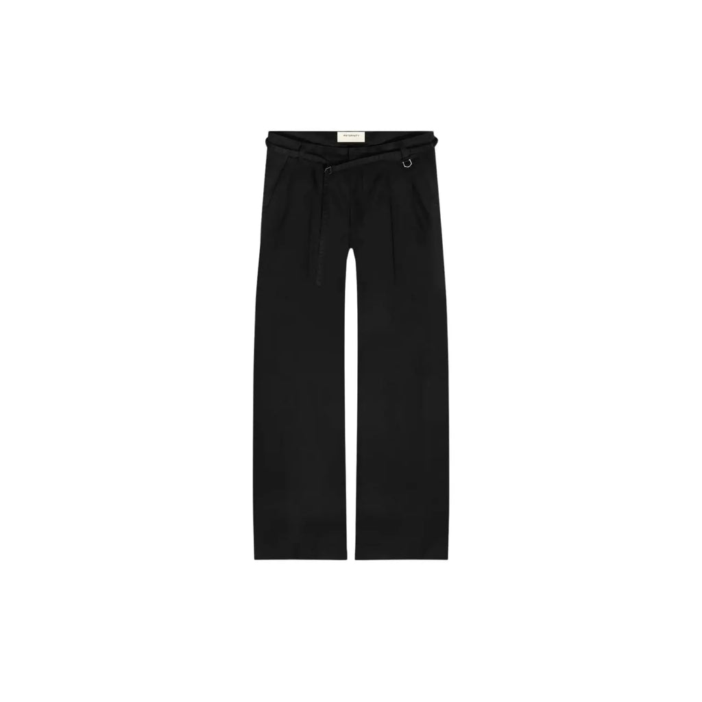 Reternity Pleated Chino Black Ryva Store
