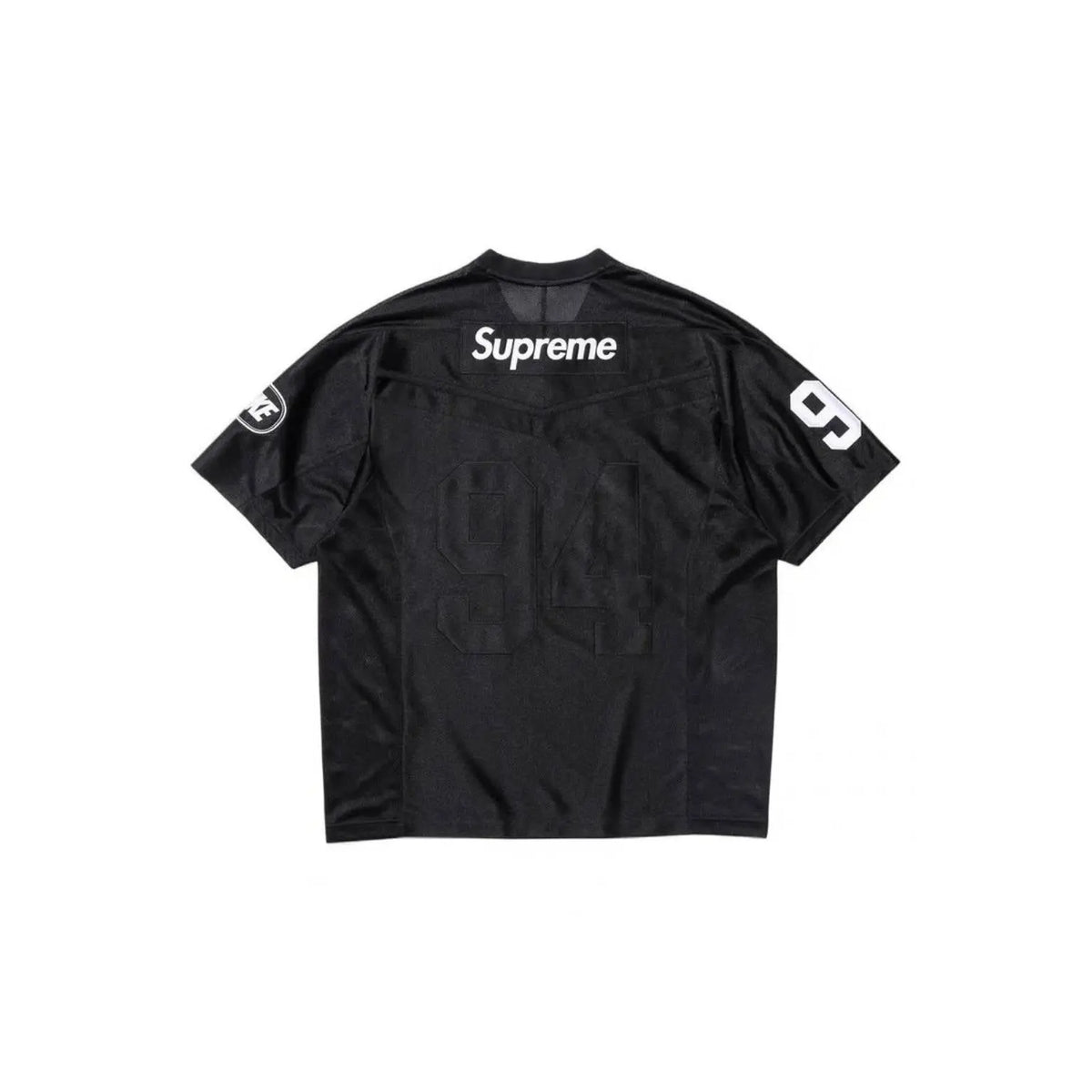 Supreme Nike Football Jersey Black Ryva Store