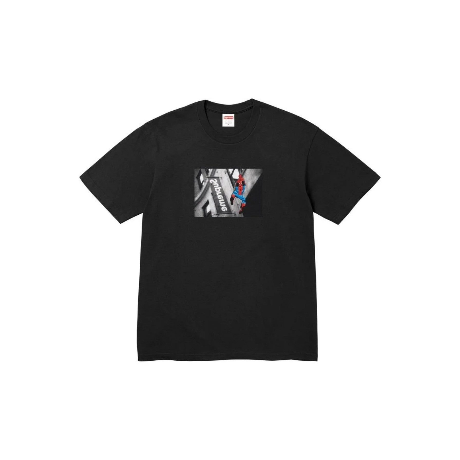Supreme Spiderman Tee Black
