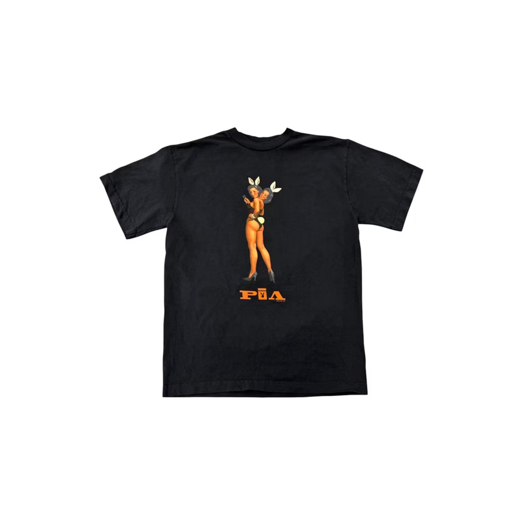 Travis Scott Playboy Tee Black