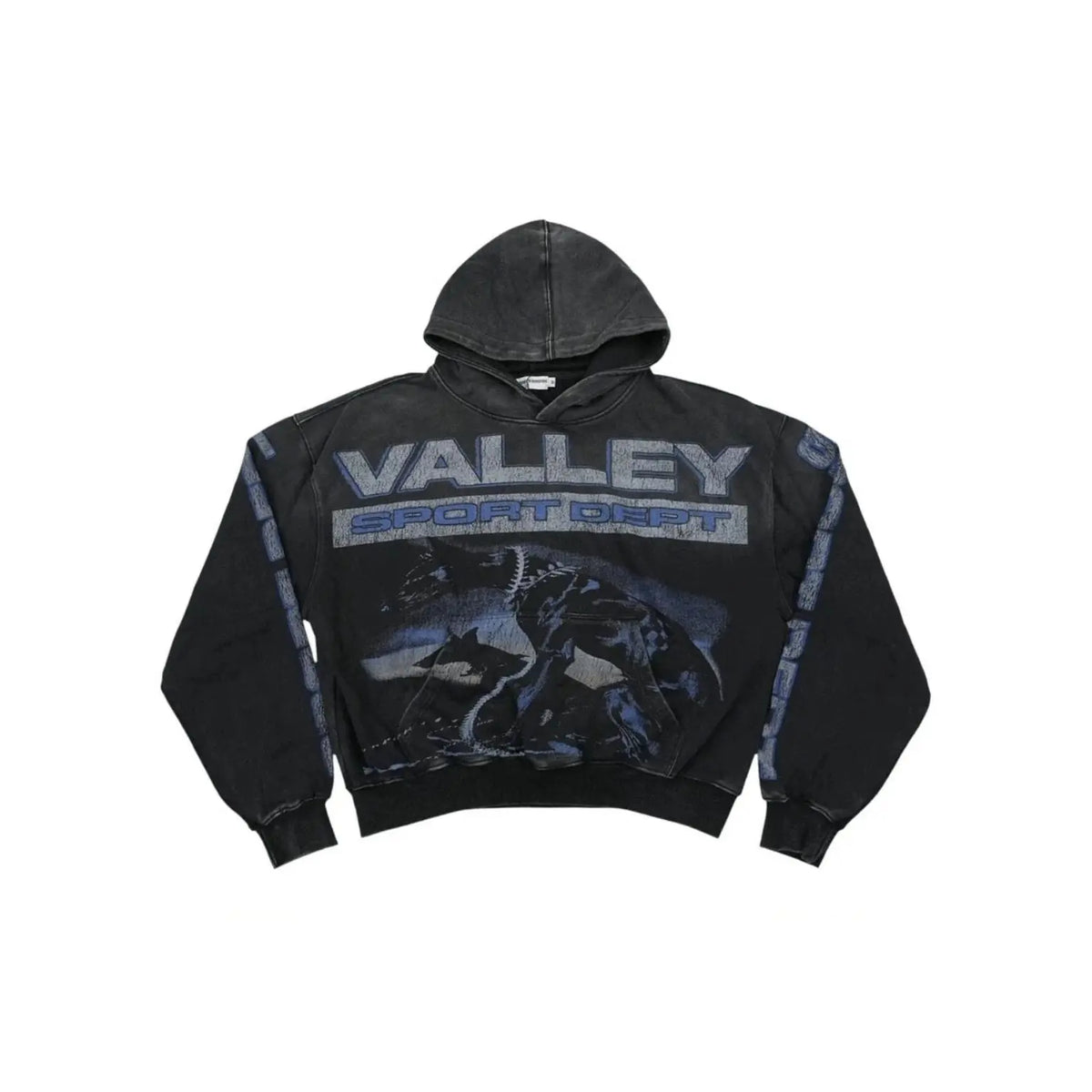 Vale Forever Watchdog Hoodie Vintage Black Ryva Store
